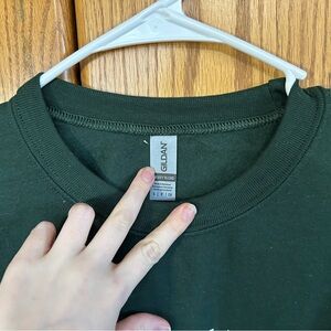 Gildan Dark Green Graphic Tee